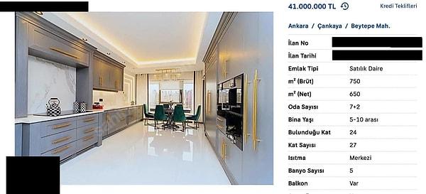 Ayhan Bora Kaplan'la ilgili sen son gelişme ise Ankara Beytepe'de bulunan 41 milyon TL değerindeki süper lüks evinin satışa çıkmasıydı.