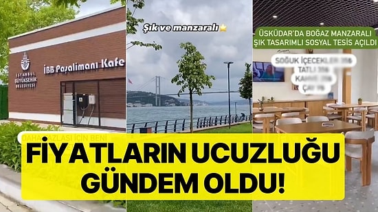 İBB'nin Boğaz Manzaralı Kafesindeki Fiyatlar İçinizi Serinletecek