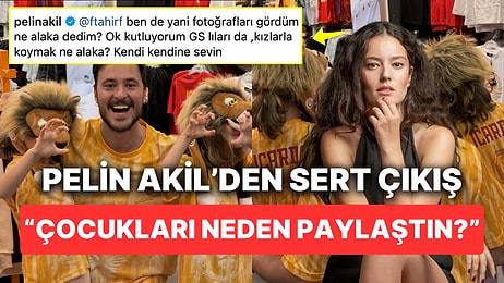 Boşanma İddialarını Yalanlayan Pelin Akil Galatasaray'ı Kutlarken Çocukları Paylaşan Eşi Anıl Altan'a Çıkıştı