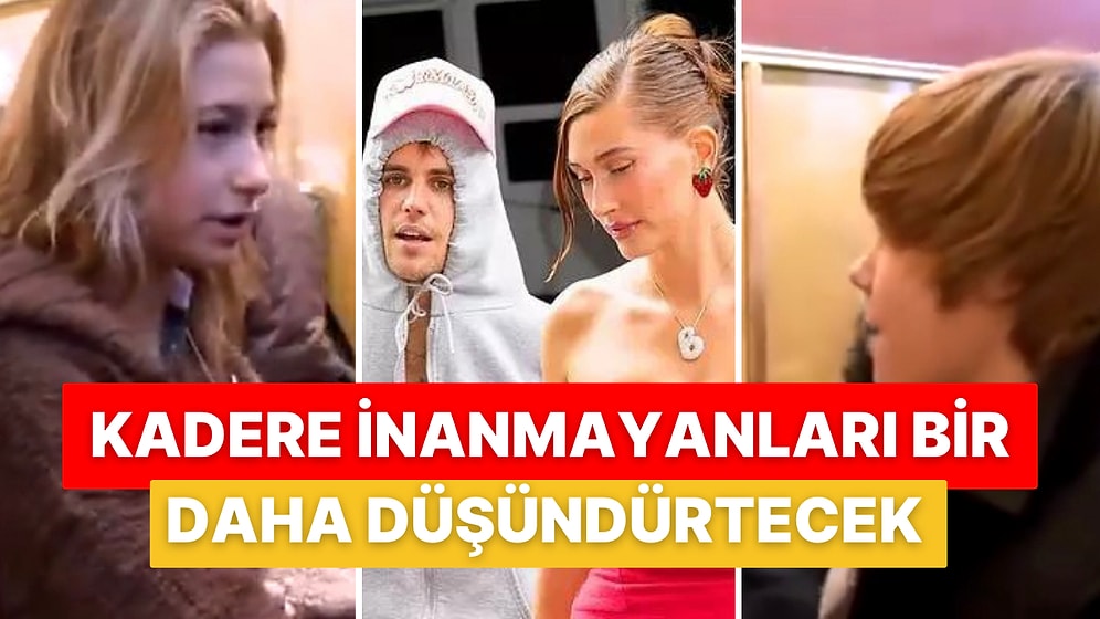 Justin Bieber ve Hailey Bieber’ın Kadere İnandıran Tanışma Anları Yeniden Gündeme Geldi