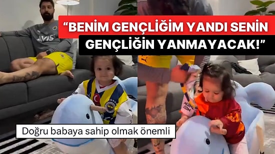 Şampiyonluğu Kaybeden Fenerbahçeli Babadan Kızına: “Bundan Sonra Galatasaraylısın Kızım!”