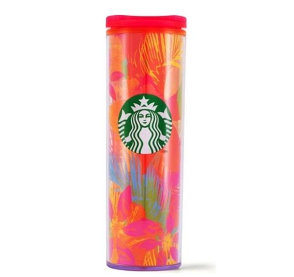 8. Starbucks Starbucks® Palmiyeli Parlak Plastik Termos 480 ml - 11133308