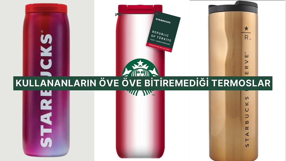 Renkli Modelleri Bir Harika! Starbucks’ın En Beğenilen Termosları