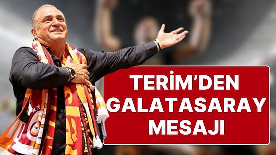 Fatih Terim’den Galatasaray Mesajı: “Hepinizin Alnından Öpüyorum”