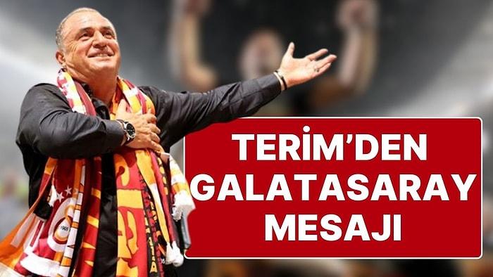 Fatih Terim’den Galatasaray Mesajı: “Hepinizin Alnından Öpüyorum”