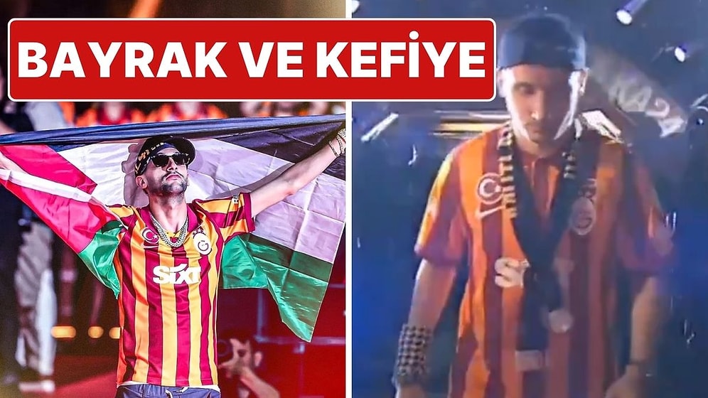 Hakim Ziyech ve Kerem Aktürkoğlu Kupa Töreninde Filistin’i Unutmadı