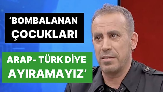 Haluk Levent'ten 'Filistin Bizim Sorunumuz Değil' Diyenlere Sert Çıkış: 'Bunun Araplarla Bir İlgisi Yok'