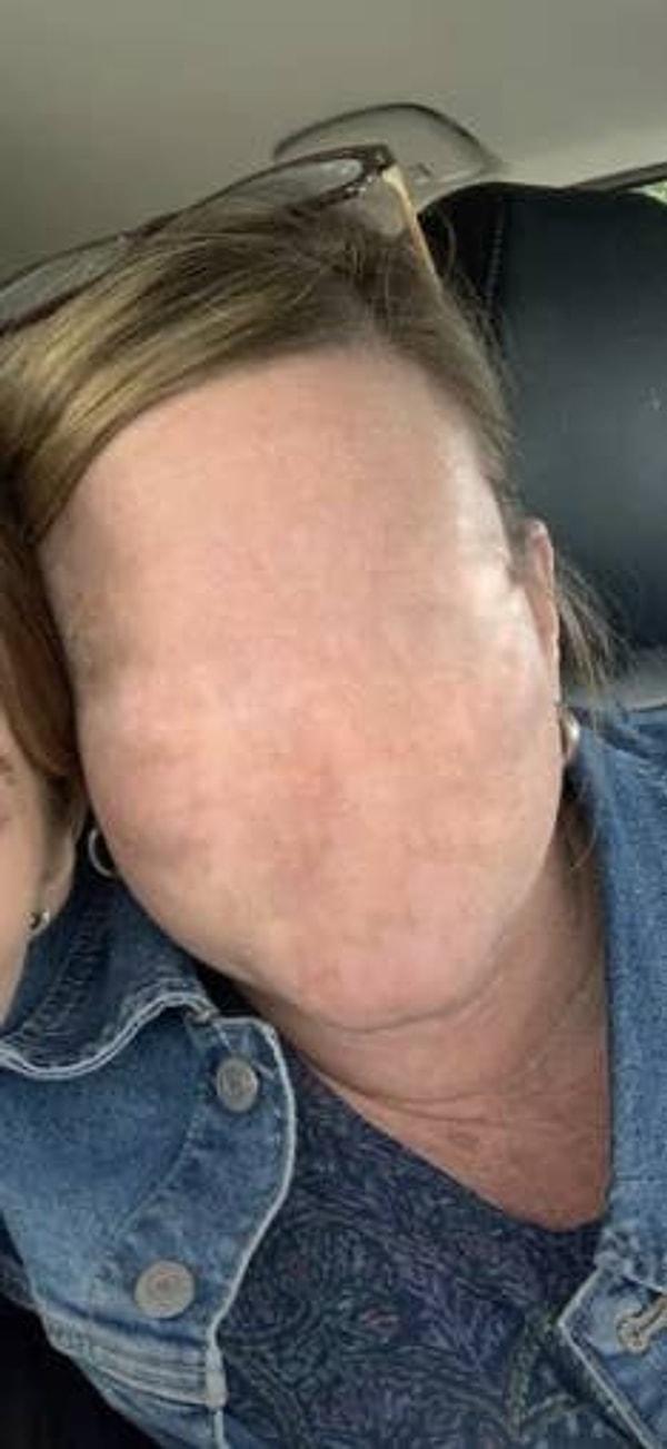 9. Fotoğrafındaki insanların yüzünü saklamak isterken korkunç görüntüler oluşturmuş bir internet kullanıcısının paylaştığı ilginç fotoğraf.