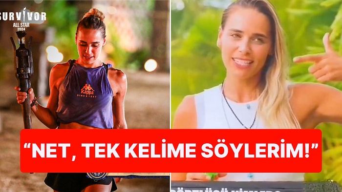 Survivor'dan Elenen Damla Can, Şampiyon Olmasını İstediği İsmi Açıkladı!