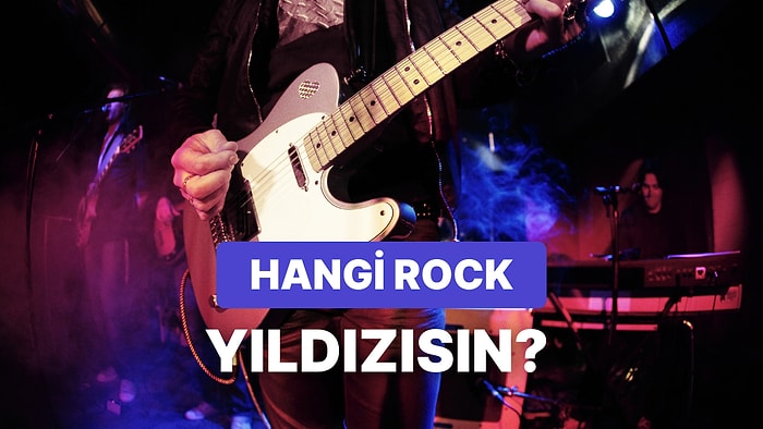 Bize Kendinden Bahset, Hangi Ünlü Rock Yıldızı Olduğunu Söyleyelim!