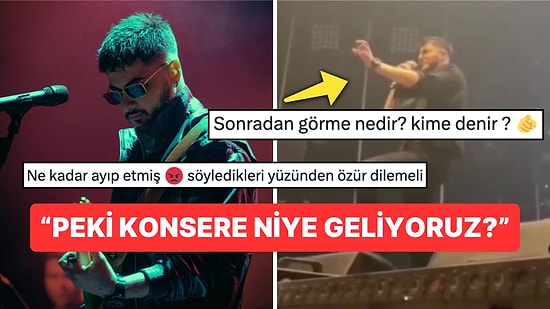 Semicenk, Konserinde Playback Yaptığı İçin Tepki Gösteren Seyircisine Verdiği Yanıtla Topa Tutuldu!