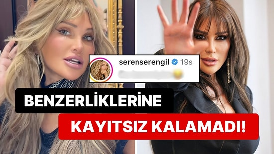 Seren Serengil Estetik İşlemleriyle Tanınmaz Hale Gelen Selen Görgüzel'in Yeni Pozlarını Kendisine Benzetti