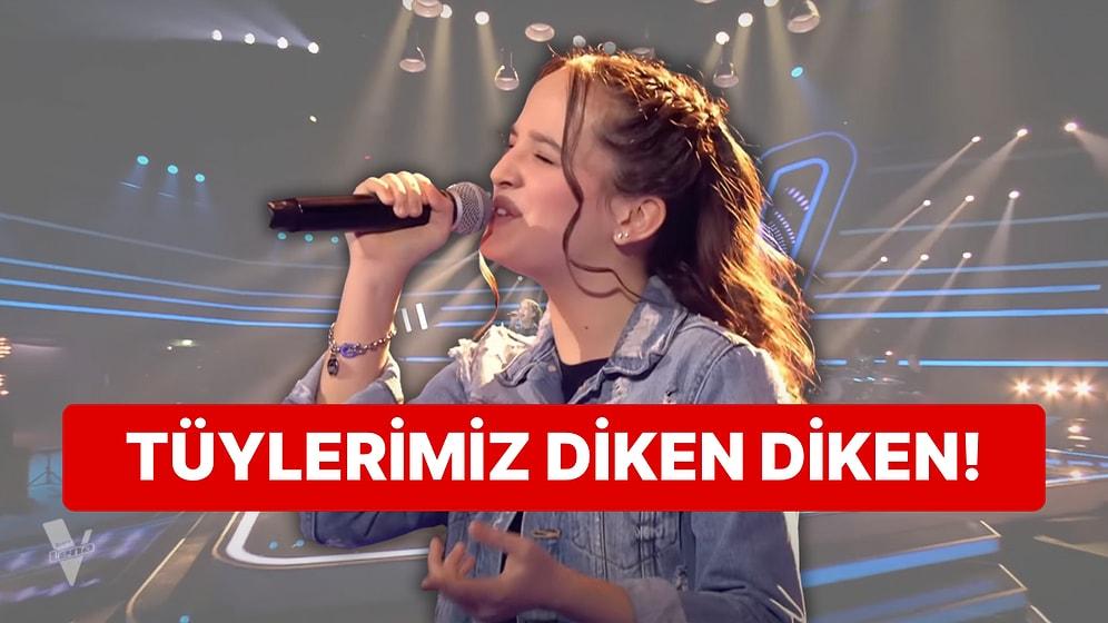 13 Yaşındaki Miray The Voice Kids'te Türk Rüzgarı Estirdi!