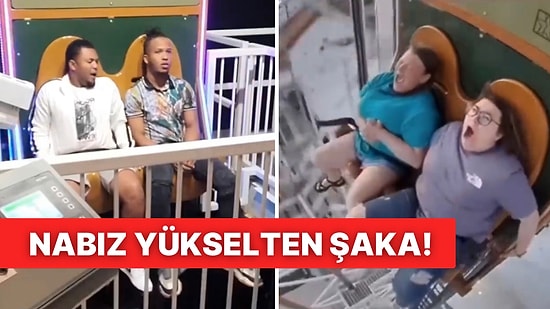 Lunapark Çalışanından Yürekleri Hoplatan Şaka: “Emniyet Kemerinizi Takmayı Unuttum!”