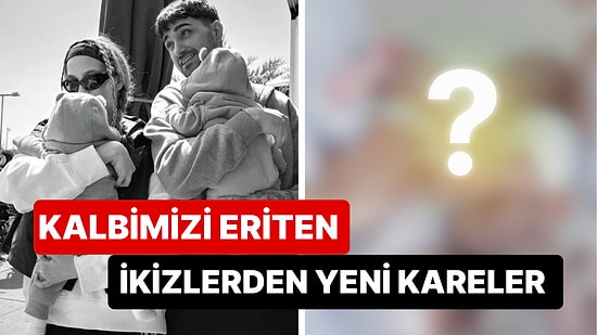 Yasemin Şefkatli ve İdo Tatlıses Çiftinin Paylaşımındaki İkizlerin Sarışın Kafaları "Annesine Çekmiş" Dedirtti