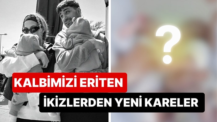 Yasemin Şefkatli ve İdo Tatlıses Çiftinin Paylaşımındaki İkizlerin Sarışın Kafaları "Annesine Çekmiş" Dedirtti