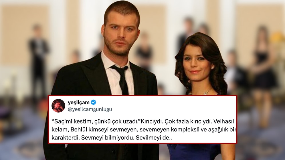 Bir X Kullanıcısının "Behlül Bihter'e Aşık Değildi" Teorisi Aşk-ı Memnu'yla İlgili Kafanızı Karıştıracak!