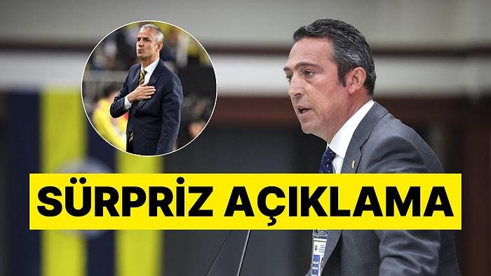 İsmail Kartal'a Veda mı? Fenerbahçe Başkanı Ali Koç'tan "Yeni Hoca" Sözleri