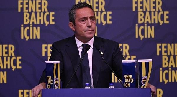 Fenerbahçe'de yeniden başkanlığa aday olan Ali Koç, seçim çalışmalarına yönelik düzenlediği yemekte konuştu.