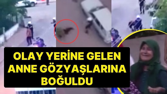 Bıçakla Polisin Üzerine Yürüyen Şahıs Bacağından Vurularak Etkisiz Hale Getirildi