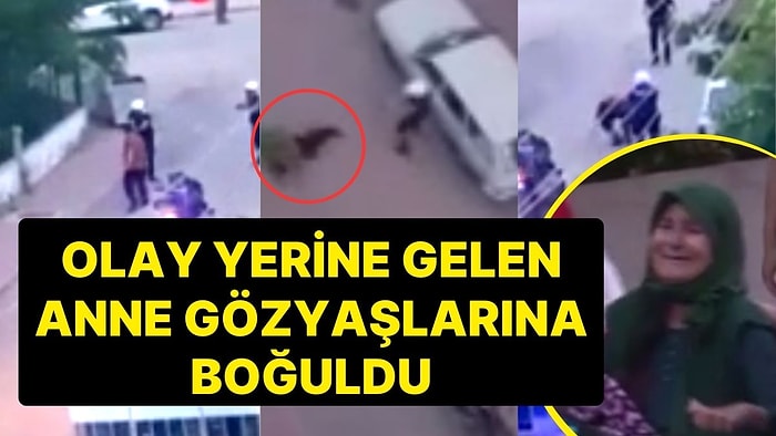 Bıçakla Polisin Üzerine Yürüyen Şahıs Bacağından Vurularak Etkisiz Hale Getirildi