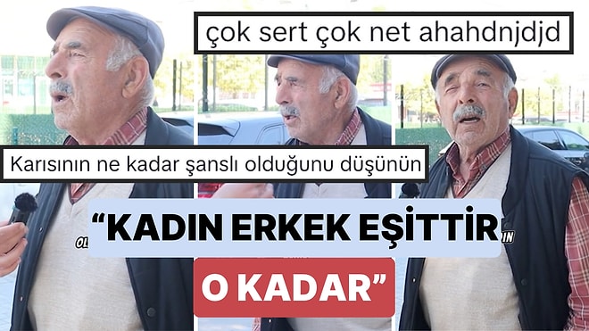 "Kadın ve Erkek Eşit midir?" Sorusuna Çok Net Bir Cevap Veren Amcanın Sözleri Kalbinizi Isıtacak