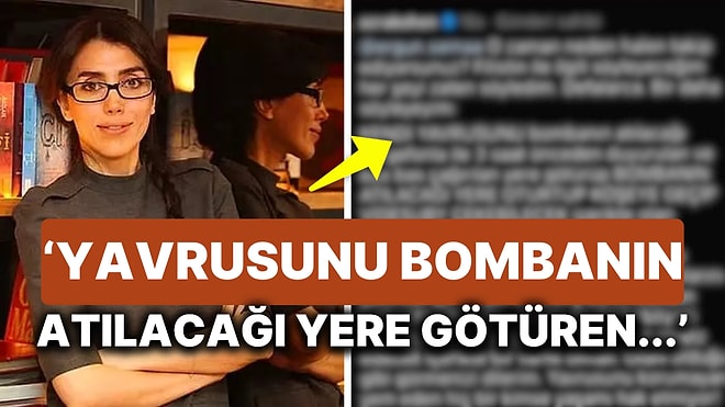 Yazar Azra Kohen'in Filistin Açıklaması "Çocuklarını Bomba Bölgesine Videolarını Çekmek İçin Koyan..."