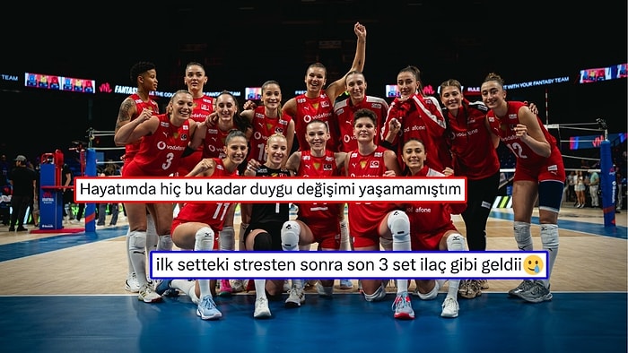 Üçüncü Sette Almanya'yı Sahadan Silen Maçı da  3-1 Kazanan Filenin Sultanları'na Gelen Yorumlar