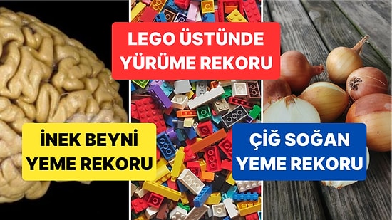 Evde Denemeyiniz: Guinness Rekorlar Kitabı'na Giren En İlginç Rekorlar