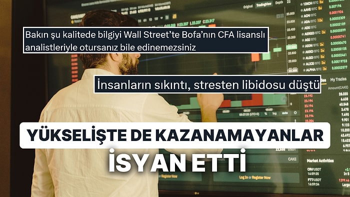 Borsada Son Dönemde Yükselişlerden Faydalanamayan Hisse Yatırımcılarının İsyanı Goygoycuları Esir Aldı