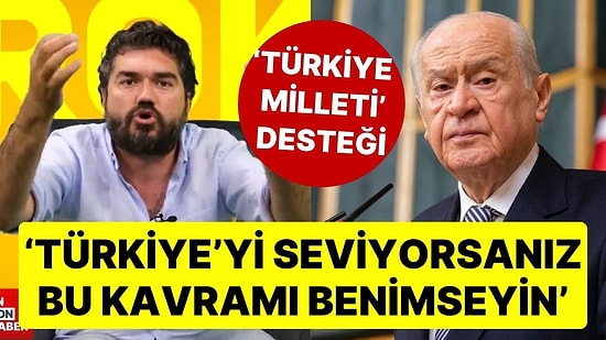 Rasim Ozan Kütahyalı'dan Devlet Bahçeli'nin 'Türkiye Milleti' İfadesine Destek! 'Aksi Takdirde Irkçılık Olur'