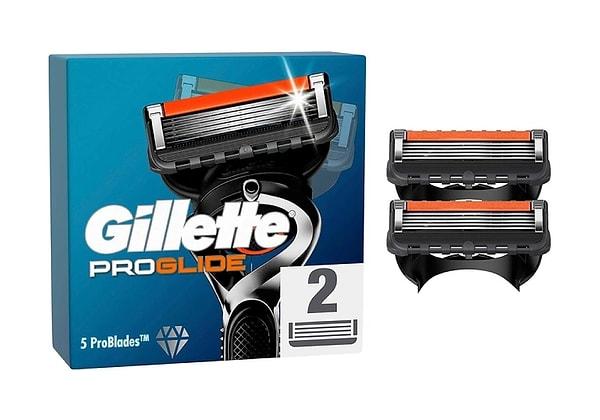 4. Gillette Fusion5 Proglide Yedek Erkek Tıraş Bıçağı 2'li