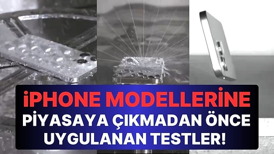 Apple'ın iPhone'lara Yaptığı Suya Dayanıklılık Testi Ağızları Açık Bıraktı!