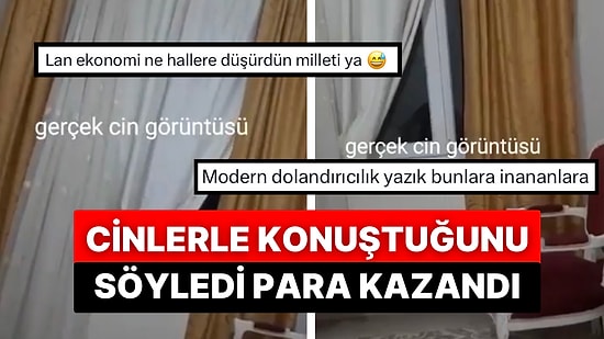 Canlı Yayında Cinlerle Konuştuğunu İddia Eden Adam İzleyicilerin Hediye Atmasıyla Para Kazanıyor