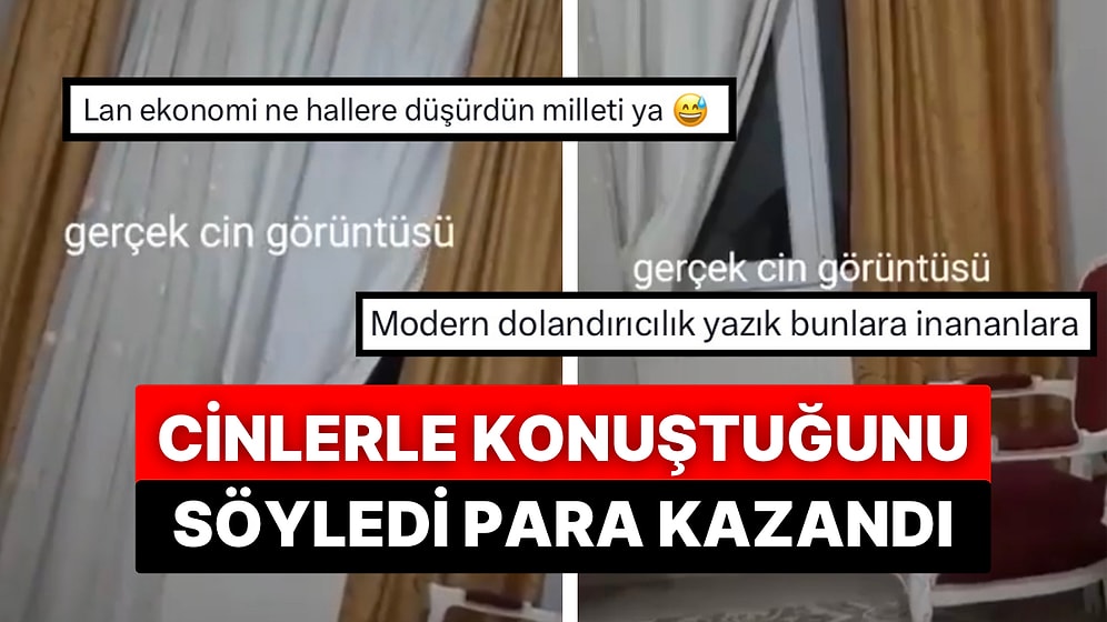 Canlı Yayında Cinlerle Konuştuğunu İddia Eden Adam İzleyicilerin Hediye Atmasıyla Para Kazanıyor