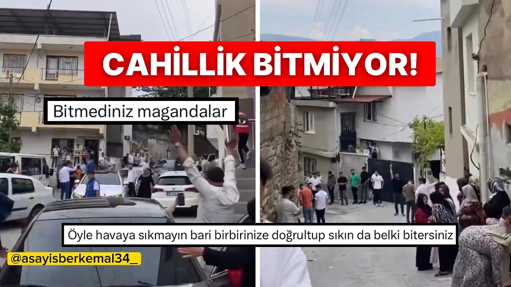 Aydın’da Düğün Kutlamasında Havaya Ateş Açan Şahıslar “Artık Yeter” Dedirttiler