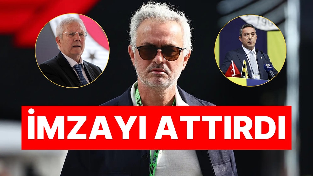 Jose Mourinho Fenerbahçe'de! Ali Koç'tan Aziz Yıldırım'a Büyük Çalım