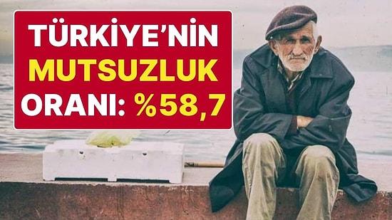 Türkiye Mutluluk Anketi: Türkiye'de İnsanların Yüzde 58,7'si Mutsuz
