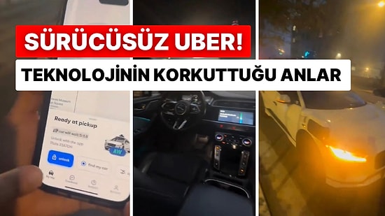 ABD’de Otonom Sistemiyle Hizmete Başlayan Sürücüsüz Araçları Deneyen İkili Viral Oldu