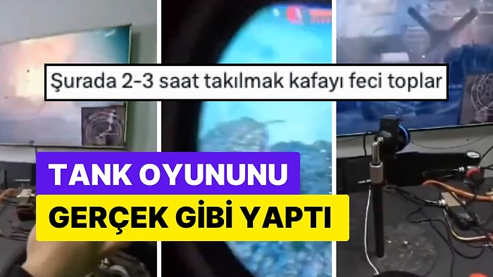 Bir Sosyal Medya Kullanıcısının Oynadığı Oyunu Gerçekçi Yapmak İçin Kurduğu Sistem Görenleri Hayran Bıraktı!