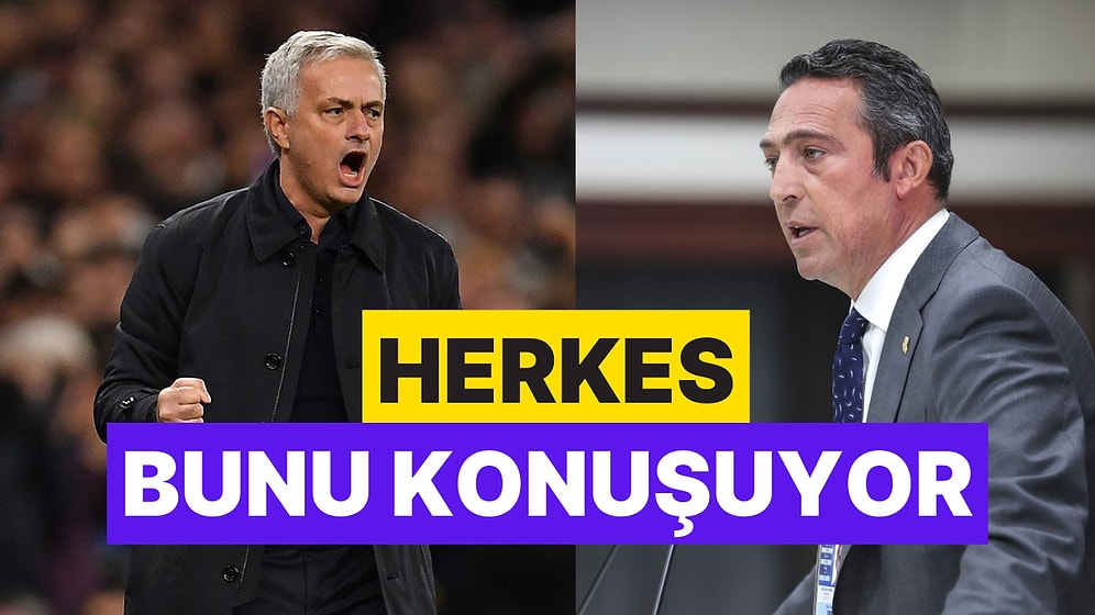 Jose Mourinho'nun Fenerbahçe'ye "Evet" Demesi Dünyada Büyük Ses Getirdi!