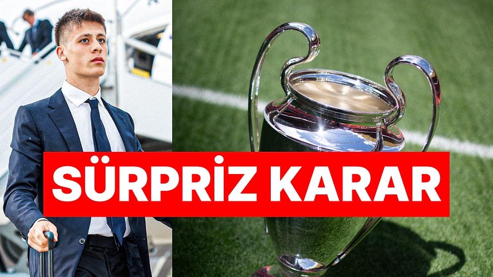 UEFA'dan Real Madrid Forması Giyen Milli Futbolcumuz Arda Güler'e Şampiyonlar Ligi Müjdesi!