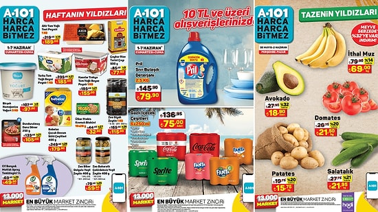 1-7 Haziran 2024 A101 Haftanın Yıldızları Kataloğu