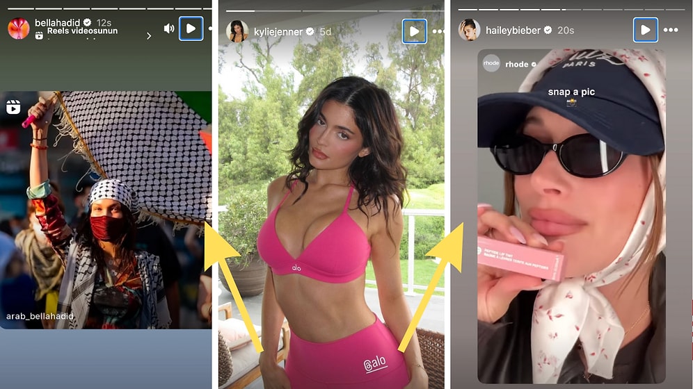 Eşarp Bağlayan Hailey'den 90'lara Dönen Kim'e 31 Mayıs'ta Yabancı Ünlülerin Yaptığı Instagram Paylaşımları