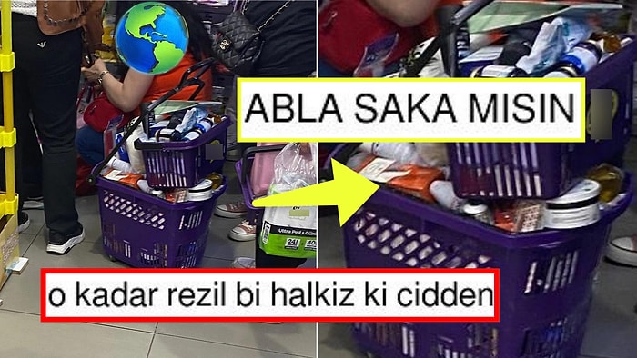 İndirim Olduğu İçin Tüm Ürünleri Stoklayan Kadın, 'Bu Nasıl Bi' Tüketim Çılgınlığı?' Dedirtti!