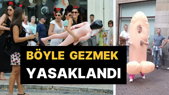 Tatil Kasabasında Penis Kostümleri, Şişme Bebekler Yasaklandı