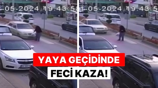 Yaya Geçidinde Karşıdan Karşıya Geçmek İsteyen Yaşlı Adam Sürücünün Durmaması Sonucu Hayatını Kaybetti