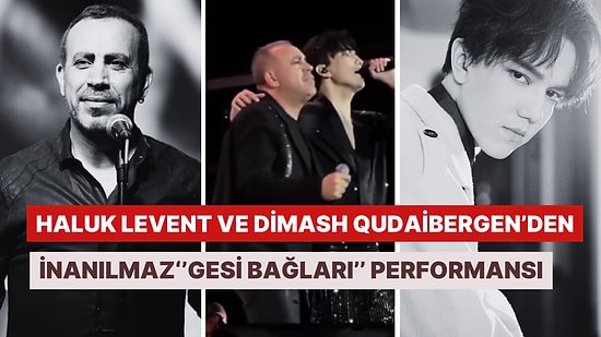 Hüzne Boğan Performans: Haluk Levent ve Dimash Qudaibergen Sahnede Gesi Bağları'nı Birlikte Seslendirdi