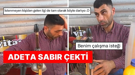 Taze Portakal Suyu Satan Adam Turiste Karşı Umursamazlığıyla Güldürdü: “Benim Çalışma İsteği”