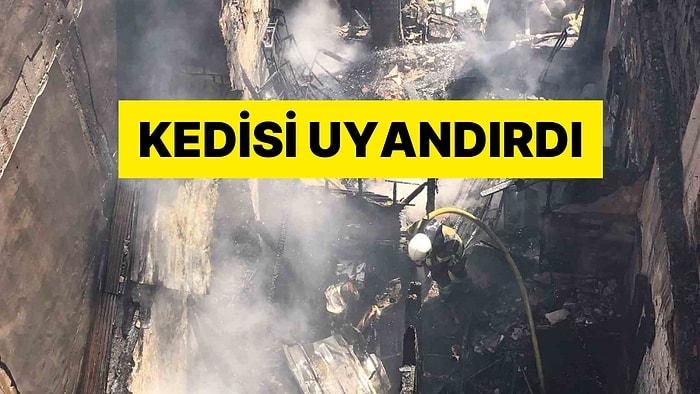 Ortaköy'de Yangın! İBB Başkan Adayının Evi Yandı: Kedisi Uyandırdı